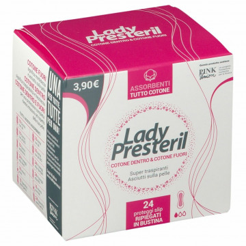 Lady Presteril Cotton Power Proteggi Slip Pocket PROMO 24 pezzi