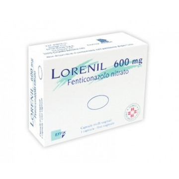 Lorenil 600 mg 1 capsula molle Vaginale per Micosi
