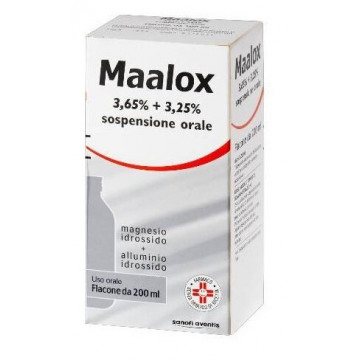 Maalox antiacido sospensione orale 200ml