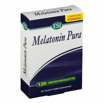 Melatonin pura integratore di melatonina 120tavolette