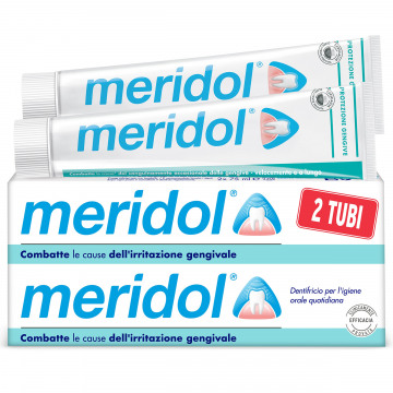 Meridol Dentifricio Protezione Gengive 2x75 ml