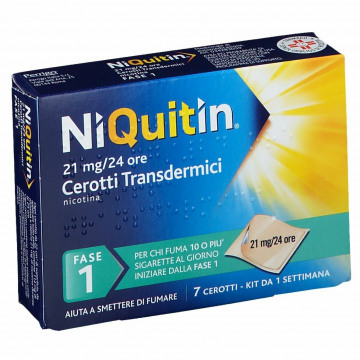 Niquitin 7 cerotti transdermici 21mg/24h
