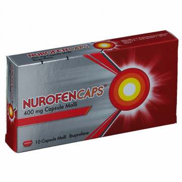 Nurofencaps antinfiammatorio 10 capsule molli 400 mg