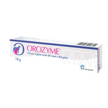 Orozyme gel igiene orale 70 g con tubo applicatore e spazzolino
