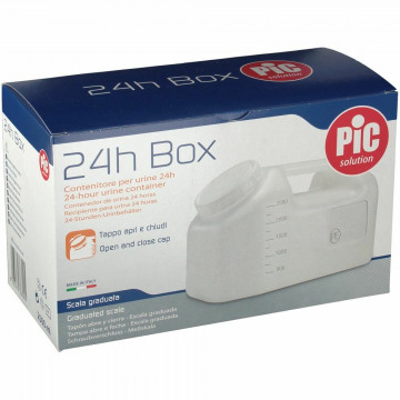 Pic 24h Box Contenitore Per Raccolta Urine 24 Ore con tappo a vite