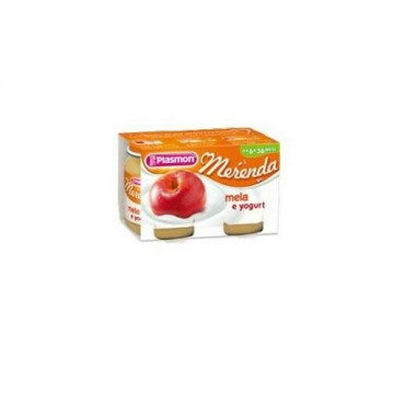 Plasmon omogeneizzato yogurt mela 120 g x 2 pezzi