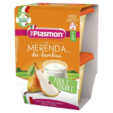 Plasmon pera yogurt as 2 x 120 g