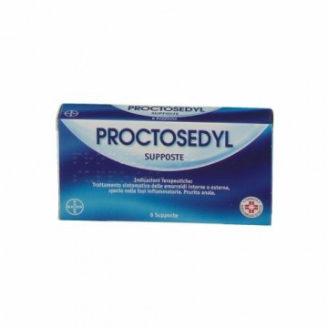 Proctosedyl per emorroidi 6 supposte