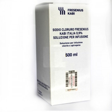 Sodio cloruro (fresenius kabi) 1 flacone ev 500 ml 0,9%