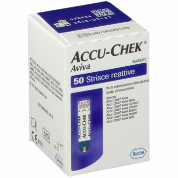 Accu-chek Aviva 50 Strisce Reattive Glicemia