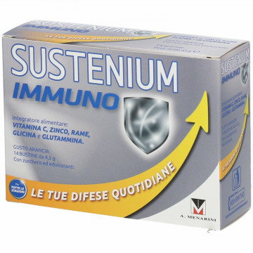 Sustenium immuno energy 14 bustine da 4,5 g