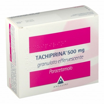 Tachipirina 500 mg Granulato Effervescente Influenza e Raffreddore 20 bustine 