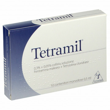Tetramil Collirio Monodose 10 flaconi 0,5 ml