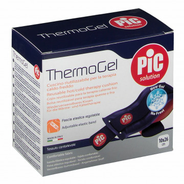 Thermogel cuscino terapia caldo freddo 10x26 cm con fascia elastica
