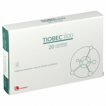 Tiobec 800 20 Compresse Fast-Slow 32 g