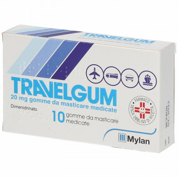 Travelgum Antiemetico 10 Gomme Masticabili 20 mg