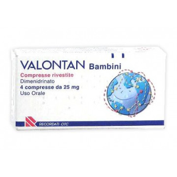 Valontan bb 4 compresse rivestite 25 mg