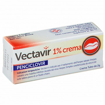 Vectavir 1% Crema Herpes Labiale 2 g
