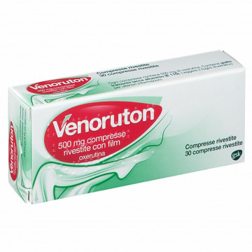 Venoruton 500 mg Fragilità Capillare 30 compresse rivestite