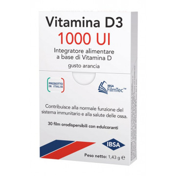 Vitamina d3 1000 ui 30 film orali