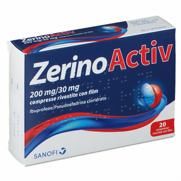 ZerinoActiv contro Sintomi Influenzali 20 compresse rivestite