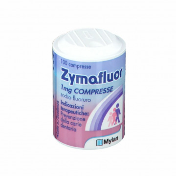 Zymafluor 1 mg prevenzione carie 100 compresse 
