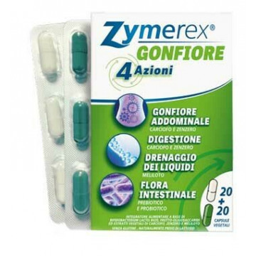 Zymerex gonfiore addominale 40 capsule