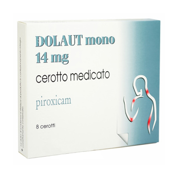 Dolaut mono 8 cerotti medicati antinfiammatori 14 mg