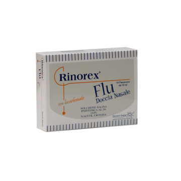 Rinorex Flu Doccia Nasale Decongesionante 10 fl