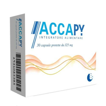 Accapy Integratore Funzionalità Gastrica 30 capsule 325 mg