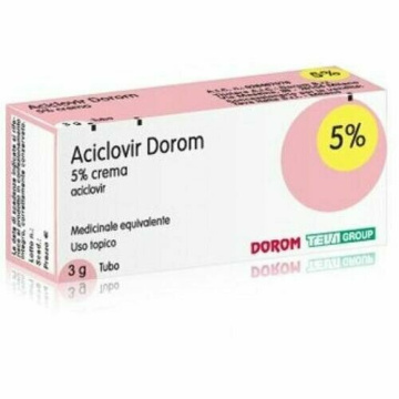Aciclovir Dorom 5% Crema 3g