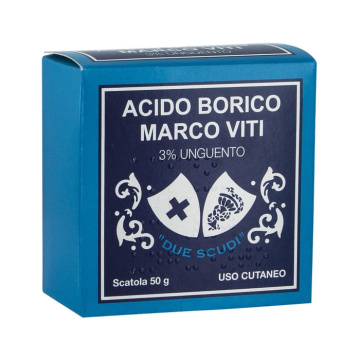 Acido borico 3% marco viti unguento dermatologico 50 g 