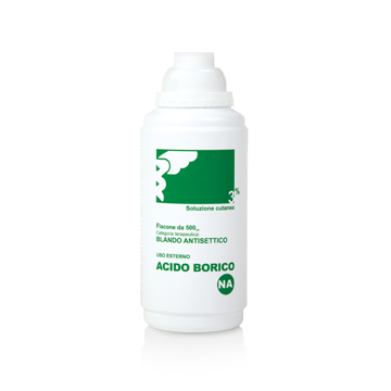Acido borico soluzione cutanea 3% 500 ml