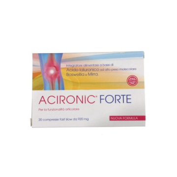 Acironic forte 20 compresse fast-slow da 920 mg
