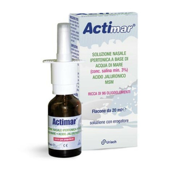 Actimar Spray Nasale Soluzione Ipertonica 20 ml
