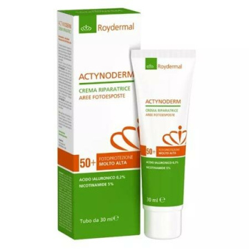 Actynoderm Spf50+ Crema Riparatrice Antiossidante 30ml