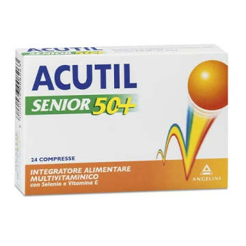 Acutil multivitaminico senior 50+ in 24 compresse