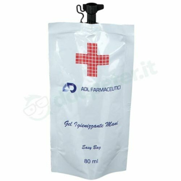ADL Farmaceutici Gel Igienizzante Mani Easy Bag 80 ml