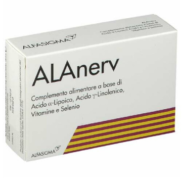 Alanerv Integratore Antiossidante 920 mg 20 Capsule