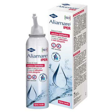 Aliamare Iper Spray Acqua di Mare Ipertonica Igiene Nasale 125 ml