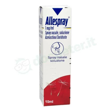 Allespray 10 mg rinite allergica spray nasale  10 ml