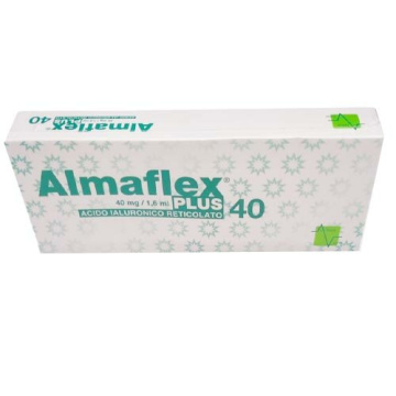 AlmaFlex Plus 40 Intra-Articolare 1 Siringa da 1,6 ml 