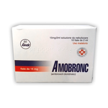 Amobronc soluzione nebulizzazione 10 fiale 15 mg 2 ml