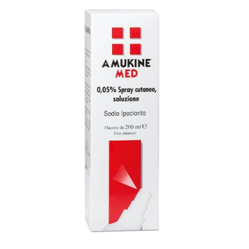 Amukine Med 0,05% Soluzione Cutaneo Disinfettante Spray 200 ml