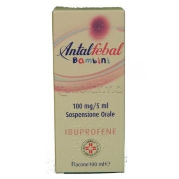 Antalfebal Bambini Sciroppo 100 mg/5 ml 100 ml