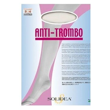 Antitrombo solidea calza bianco medium