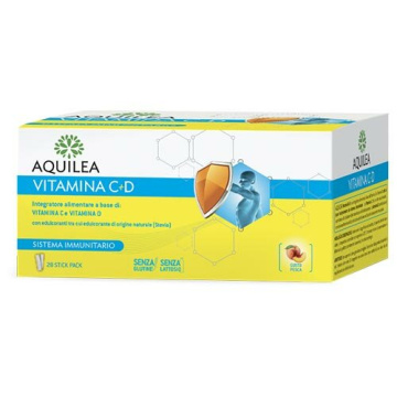 Aquilea Vitamina C+D Integratore Vitaminico 28 Bustine
