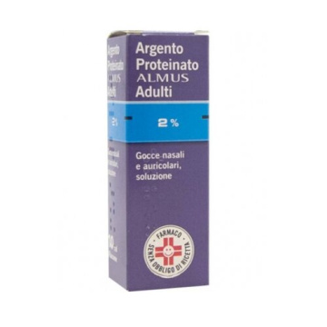 Argento proteinato (almus) ad gocce orl 10 ml 2%