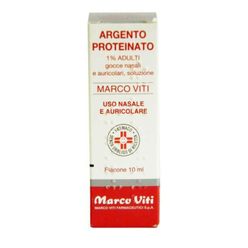 Argento proteinato 1% orl adulti marco viti gocce 10 ml