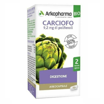 Arkocapsule Carciofo Bio Integratore Digestivo 40 Capsule